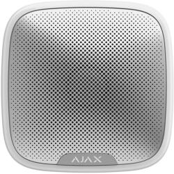 Ajax Systems StreetSiren WH vezetéknélküli kültéri fehér sziréna (STREETSIREN-WH)
