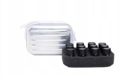  Case tok 12 db illóolajhoz 1 3ml (Etui na 12 olejki eteryczne 1 - 3ml srebrny)