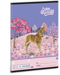 Ars Una Füzet kockás ARS UNA A/5 32 lapos 27-32 Cute Animals-Horse (53635266) - fotoland