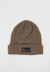 Karl Kani Signature Beanie Unisex Sapka sötét taupe