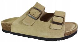 Goodin Női flip-flop papucs Goodin Bőr GD-XF-1001 Bézs Velúr Kényelmes 41 (GD-XF-1001)