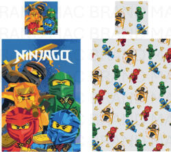 Brandmac Lego Ninja Sanctuary gyerek, ovis ágyneműhuzat 100×135 cm, 40×60 cm (BRM025493) - kidsfashion