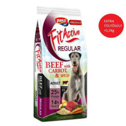FitActive Panzi FitActive ORIGINALS Regular Beef with Carrots and Spud 15kg+1, 5kg ajándék