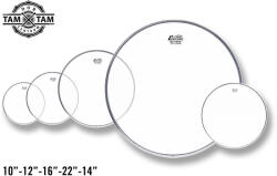 Remo Encore Ambassador Clear dobbőr szett ( 10"-12"-16"-22"+14" ) EN-AMB1022-PP