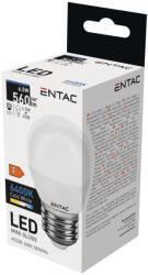 Entac LED Mini Globe E27 6, 5W CW 6400K - atadcleankft