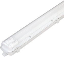Commel LED armatúra lámpatest, por és víz mentes, 2db LED fénycsővel 2x10 W 66 cm