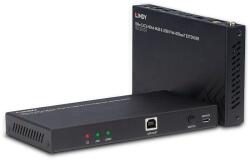 LINDY LY-38343 KVM Extender 100m Cat. 6 HDMI 4K60, Audio, IR (LY-38343)