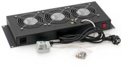 TRITON PANOU VENTILATIE 3X TERMOST NEGRU or wall-mounted cabinets RUA, (RAB-CH-X26-X1)