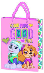 Global Licence Srl Ajándéktasak 23x18x8, 5cm, laminált műanyag felülettel - Paw Patrol Pink