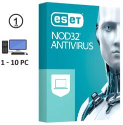ESET NOD32 Antivirus, 1 An - Licenta electronica (TGEST-EN32A-11-10)