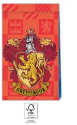 Global Licence Srl 4db papír party táska HARRY POTTER HOGWARTS HOUSES
