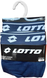 Global Licence Srl Lotto férfi pamut boxeralsó - 2 db/csomag - sötétkék - XXL