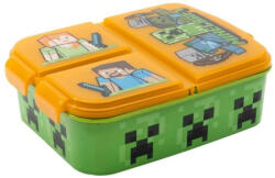 Stor Minecraft 3 rekeszes ételtartó doboz