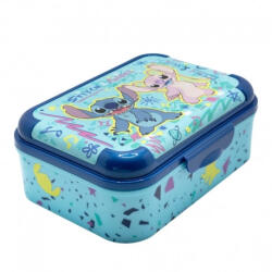Global Licence Srl Stitch nagy rekeszes szendvicses doboz gyerekeknek