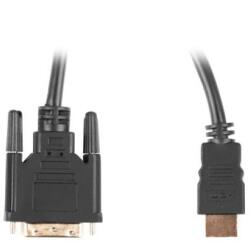 Lanberg Cablu HDMI(M) DVI-D(M)(24+1) 3 m negru Dual Link 4K (CA-HDDV-20CU-0030-BK)