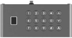 Hikvision Modul cu tastatura si cititor de amprenta pentru videointerfonul Hikvision (DS-KDM9633-FKP)