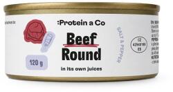 Protein a Co ProteinaCo Hovězí zadní ve vlastní šťávě se solí a pepřem, 120 g