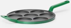 FABINI Palacsintasütő Mattia 3.0 Standard, ø 26 cm - Zománcozott öntöttvas palacsintasütő, fényes zöld (113610038428227)