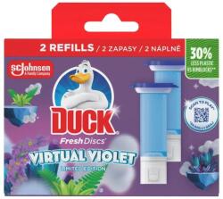  Duck Fresh Discs WC-öblítő korong utántöltő Virtual Violet utántöltő 2x36ml