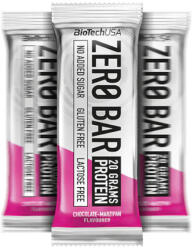 BioTechUSA USA Zero Bar protein szelet csokoládé - marcipán - 50g - vitaminbolt - 695 Ft