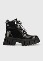 Steve Madden női bakancs fekete platformos enyhén bélelt 38-as (SM16000130.001)