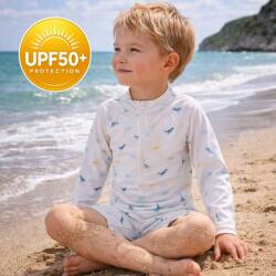 Swim Essentials Swim Essentials: Цял детски бански костюм с UV защита UPF50+ и дълги ръкави - "Dino (SWE-2024SE1424)