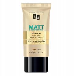 AA Wings of Color Aa Make Up Matt mattító simító alapozó 105 Sand, 30 ml