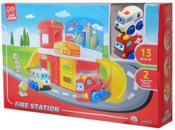 Little Learner Joc de constructie - Prima mea statie de pompieri