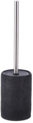 AdTrend Perie toaleta otel polirasina neagra 9, 5 x 41, 5 cm (103368A)