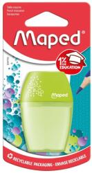 Maped Ascutitoare Maped Shaker simpla cu rezervor, blister, verde