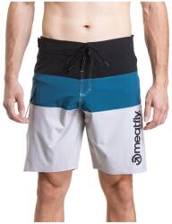 Meatfly Мъжки плувни костюми Meatfly Mitch Boardshorts 21" Black / Quiet Gray / Smoky Meatfly | Cheren | МЪЖЕ | M