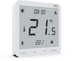 TECH Termostat pentru incalzire in pardoseala, cu fir, Tech EU-T-3.1, prog (EU-T-3.1)