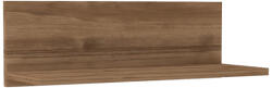 FDY Etajera de perete Fanera din melamina, finisaj nuc, 60x21.6x19.6 cm Raft
