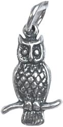 Flippy Pandantiv, Jolie Silver, Argint 925, Model Bufnita Pe Creanga, 1.5 g, 2 x 1 cm (06049)