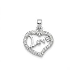 Flippy Pandantiv, Jolie Silver, Argint 925, Model Inima Love, 1.2 g, 1.5 x 1.5 cm (116712)