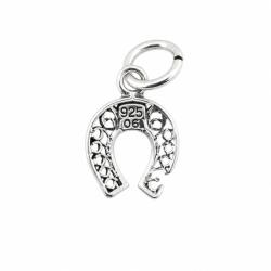 Flippy Pandantiv din Argint 925 pentru Dama, Jolie, Model Potcoava cu Design Filigran, Greutate 0.6 g, Argintiu (05082)