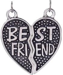 Flippy Pandantiv, Jolie Silver, Argint 925, Model Inima Best Friend, 0.8g, 10x12 mm (05934)