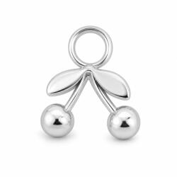 Flippy Pandantiv din Argint 925, Model Cirese, Bijuterie Decorativa cu Design Fructat, Greutate 1.2 g, Argintiu (06672)
