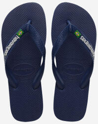 Havaianas Brasil Logo Slapi Bărbați Albaștri 4110850-0055 (4110850-0055)