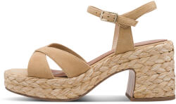 Tamaris Sandale Din Piele Bej 1-28313-44-436 (1-28313-44-436)