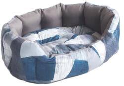 MPS CULCUS TEXTIL PENTRU CAINI SI PISICI ORIONE S GEO BLUE 48x38x17 CM