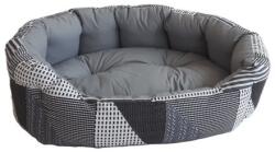 MPS CULCUS TEXTIL PENTRU CAINI SI PISICI ORIONE L BLACK-GREY 80x60x22/60008004