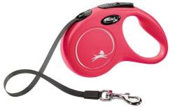 Kerbl Lesa Pentru Caini Kerbl Flexi Classic Cu Banda S 5m/15kg Red