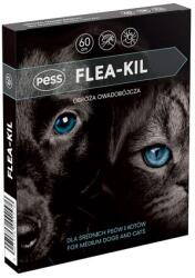PESS Zgarda Antiparazitara Cu Geraniol Caini Talie Medie Flea-kil 60cm