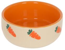 KERBL Bol Ceramic Rozatoare Model Morcovi 100ml Fi=8.5cm