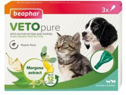 Beaphar Vetopure Spot-on Pipete Antiparazitare Pentru Pisoi Si Catelusi (3pip/cut)