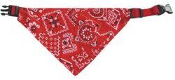 Flamingo Zgarda Pentru Caini Flamingo Rosie Cu Bandana 22-35cm