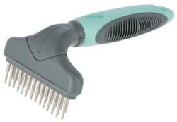 KERBL PET TESALA DUBLA DESCALCIRE PAR PENTRU CAINI KERBL TURQUOISE/GREY 15x9CM
