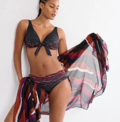 Triumph Summer Topuri De Bikini Sutien Animal Print Negru 10226588-M004 (10226588-M004) Costum de baie dama