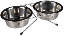 Flamingo Suport+castron Din Inox Pentru Caini Flamingo Dinner 11cm